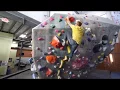 Chris Barker hitting the walls at Upper Limits Maryland Heights