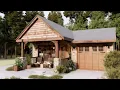 900 SQ FT 83m2 Cozy 2-Bedroom Small Home Tour Warm Inviting Floor Plan