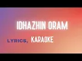 Download Lagu Idhazhin Oram - Karaoke #dhanush #anirudh #love #song #music #karaoke #lyrics #idhazhinoram