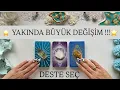 Lagu ✨ Yakın Zamanda Hayatında Neler Değişiyor? | 3 Desteli Tarot Açılımı