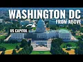 Washington DC From Above Cinematic 4K Virtual Flyover Tour