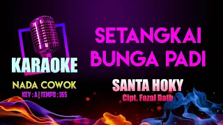 Download SETANGKAI BUNGA PADI KARAOKE NADA COWOK | Santa Hoky - Cipt. Fazal Dath | Key : A | Musik Korg MA MP3