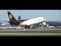 UPS 747-44AF Landing at Worth International Airport