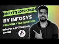 Infytq 2022-2021 by Infosys Previous Year Questions InfyTQ Sample Programming Questions