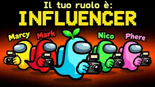 Gioco con TUTTI INFLUENCER su Among Us! *Nuovo Ruolo*