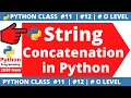 python program string concatenate concatenate string in python