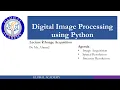 Lecture 02 Image Acquisition Spatial Resolution and Intensity Resolution