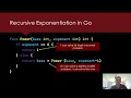Go Recursion Part 1