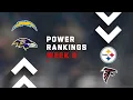 NFL Power Rankings Week 9 Chargers Texans and Ravens on the rise