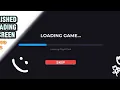 Roblox studio lite dynamic loading screen