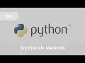 Python Tutorial for Beginners - Lesson 6 Selection with If Statements