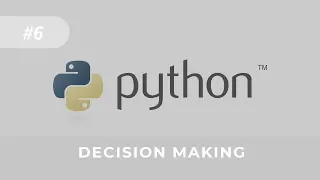 Python Tutorial for Beginners - Lesson 6 Selection with If Statements