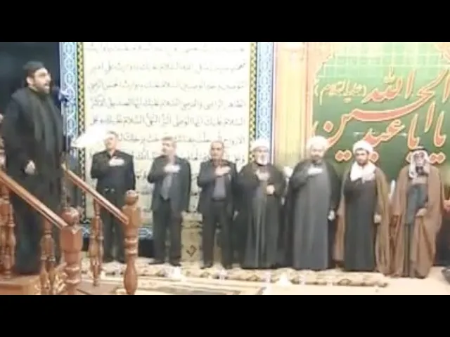⁣مجلس اللطم والدكتور الشيخ ابراهيم العاملي الثالث عن اليمين - بث مباشر - داود العاشور
