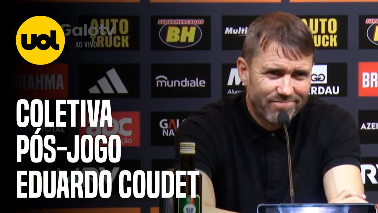 COLETIVA COUDET: 'NÃO SE PODE FAZER NADA. O TIME TENTOU JOGAR SEMPRE'