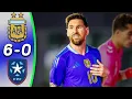 Download Lagu Argentina - Puerto Rico 6:0 - All Goals \u0026 Highlights - Messi Two Amazing Assist | Martinez Double