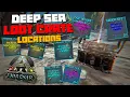 ARK Fjordur All Deep Sea Loot CHESTS Locations Farm UNIQUE Creature Saddle BPS