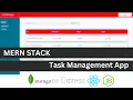 MERN stack project - Task Management App using React Redux Toolkit Node Express and Mongodb MERN