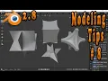 blender 2 8 bevel modifier beginner tutorial Quick 3D Modeling Tips 8 2020