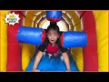Download Lagu Ryan play with Inflatable Water Slide with family!!!