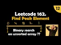 Leetcode 162 Find Peak Element Complete Dry Run Multiple Examples 12