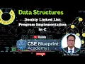 Doubly Linked List Program Implementation in C Insertion Deletion Traversal Data Structures