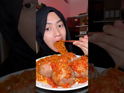samyang stew + bakso cimood 🤤