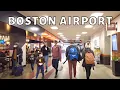 Exploring Boston Logan International Airport Terminals B C