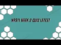 NR511 Week 2 Quiz Latest 2020 MAY