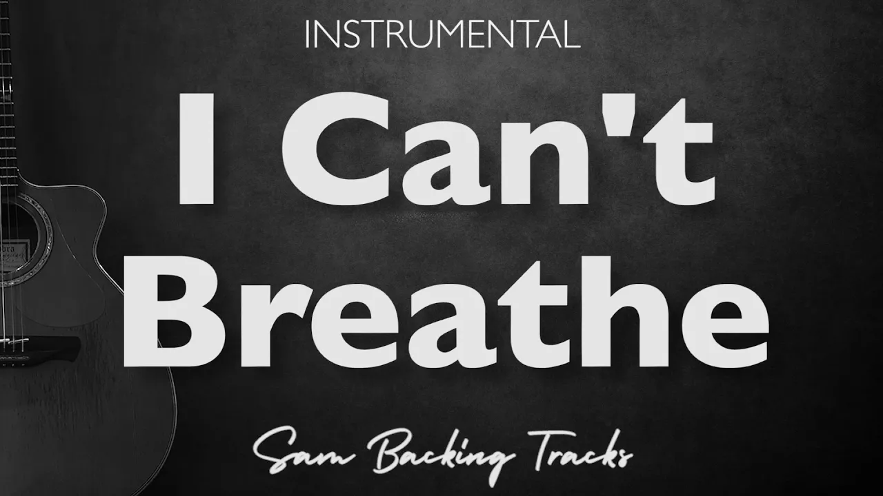 I Can't Breathe - H.E.R. - Backing Track (Guitar Acoustic Instrumental)