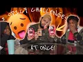 3 of THE WORLDS HOTTEST SPICY Challenges ONE SITTING One Chip Challenge Lil Nitro Gummy