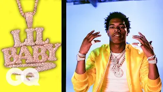 lil baby shows off his insane jewelry collection on the rocks gq