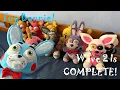 MY WAVE 2 SET IS COMPLETE - FNAF Toy Bonnie Funko Plush Unboxing