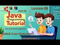 Lesson 6 part 03 Switch Master Java Condition Statement Sinhala Tutorial Study with Pawara