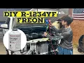 How to Recharge R-1234YF Freon in Toyota Tacoma