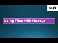 Node js Tutorials - Node Files Module fs