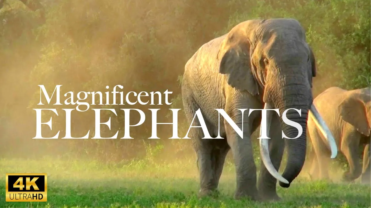 4 Minutes Of Elephants In 4K HDR (ULTRA HD) | Dolby Sound | 4k HDR 60fps @4minutesin4k