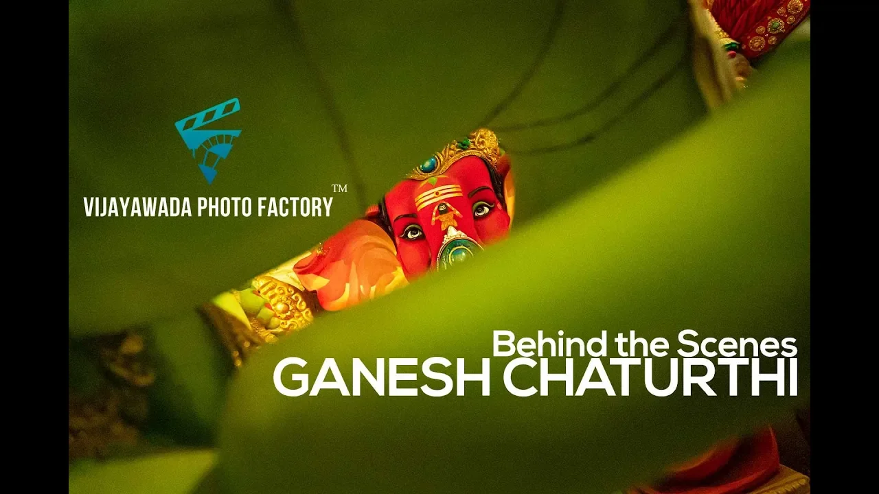 Ganesh Chaturthi || Behind The Scenes || Vijayawada Photo Factory