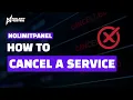 How to Cancel a Service NolimitHost Tutorial