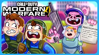 Modern Warfare 4 but My Daughter Helps Beat the Unemployed