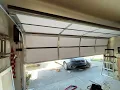 Wayne dalton garage door with a chamberlain side mount