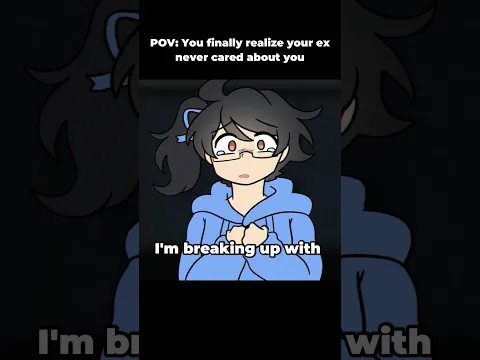 I Realized My Ex Never Cared About Me #short #animation #relationship #breakup