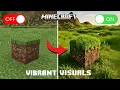 New Vibrant Mode Vs Classic Minecraft Chase the Skies Update - Visual Comparison PC