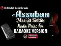 ASSUBAN (Mas'ud Siddik) Karaoke - Nada Pria (Fm) - Karaoke Qasidah