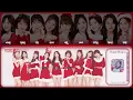 Twice / 트와이스 - 'Heart Shaker (GALACTIKA * Holiday Remix)' - Line Distribution