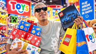 IRL comprando juguetes para el día del niño