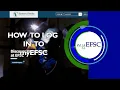 How to Log in to myEFSC