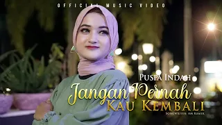 puspa indah jangan pernah kau kembali official music video 