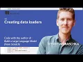 Creating Data Loaders - Live Coding with Sebastian Raschka Chapter 6 3