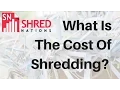 The Cost of Paper Shredding