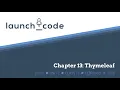 LC101 Unit 2 Class 10 Lecture - Chapter 13 Thymeleaf